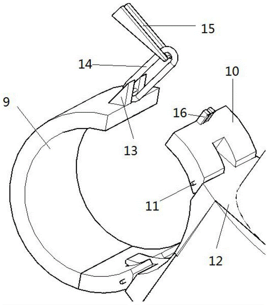 An integral scaffolding node