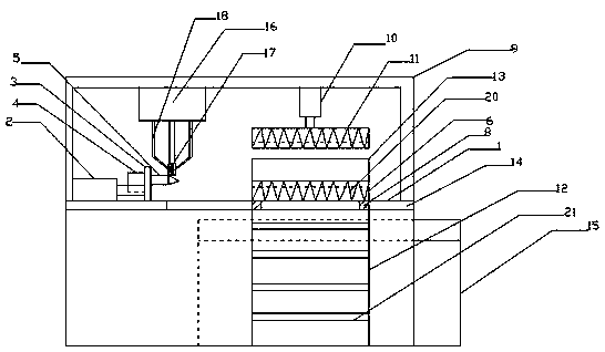 Automatic pipe expanding machine