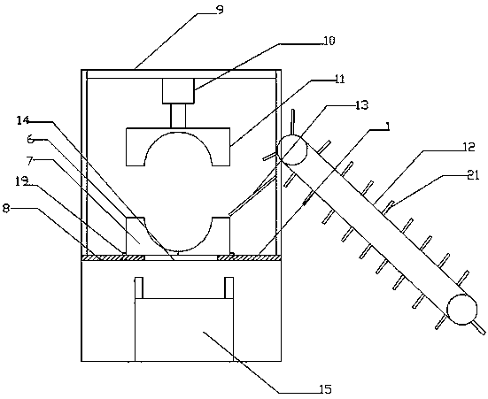 Automatic pipe expanding machine