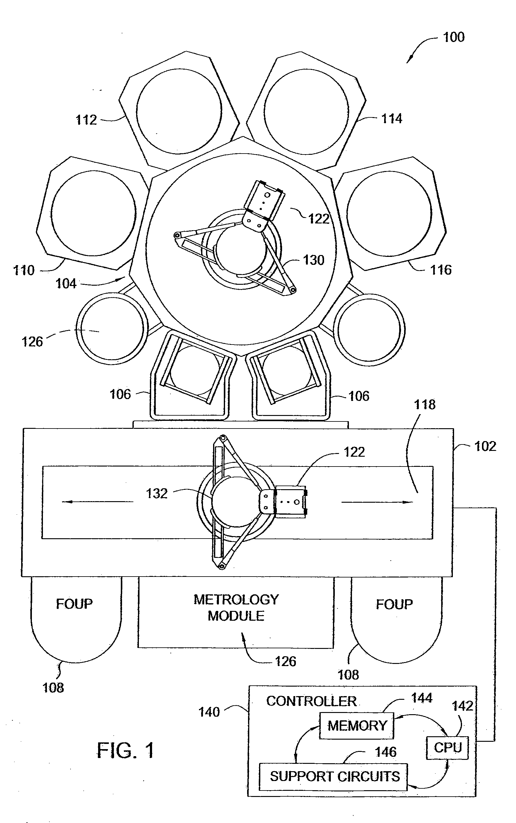 Chemical vapor deposition chamber with dual frequency bias and method for manufacturing a photomask using the same