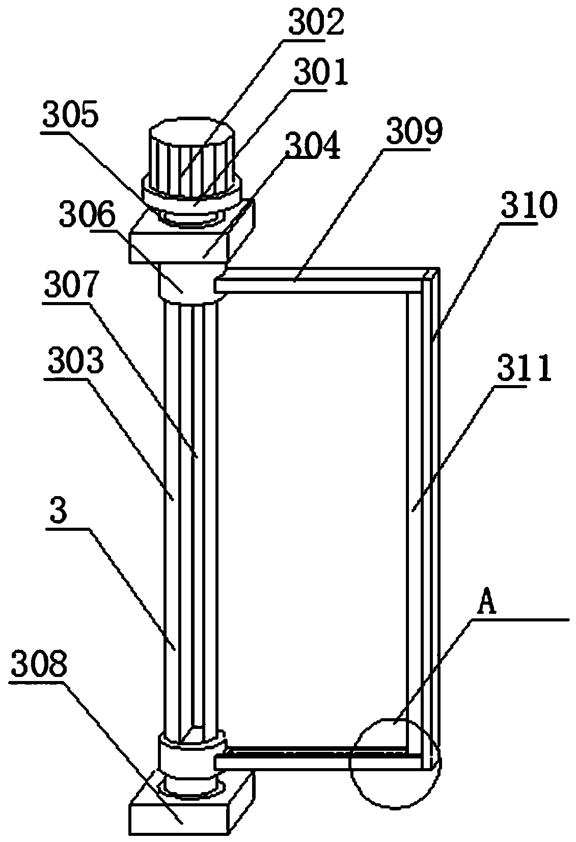 Spraying mechanism and softening process of open-width continuous softening machine