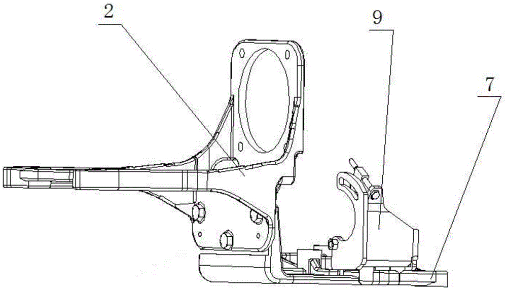 Auxiliary diving integrated module for electric vehicle