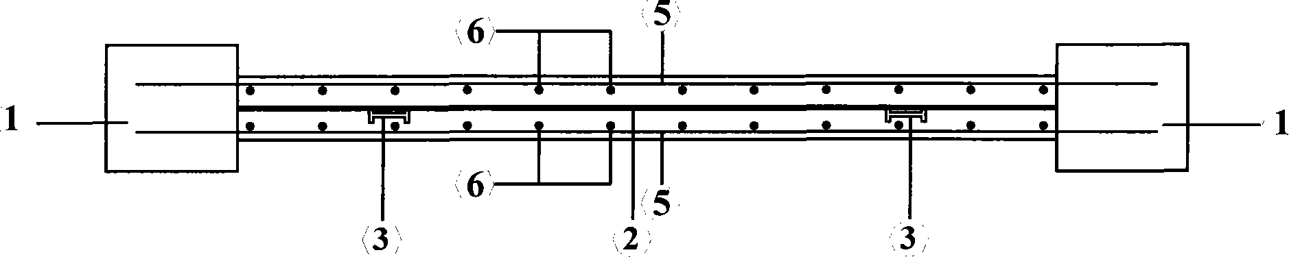 Steel tube concrete - steel support - steel plate external wrapping concrete shear force wall and manufacturing method thereof