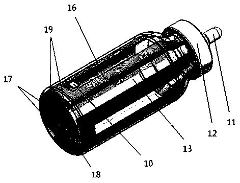 Implementation method for heating or heat-preservation container