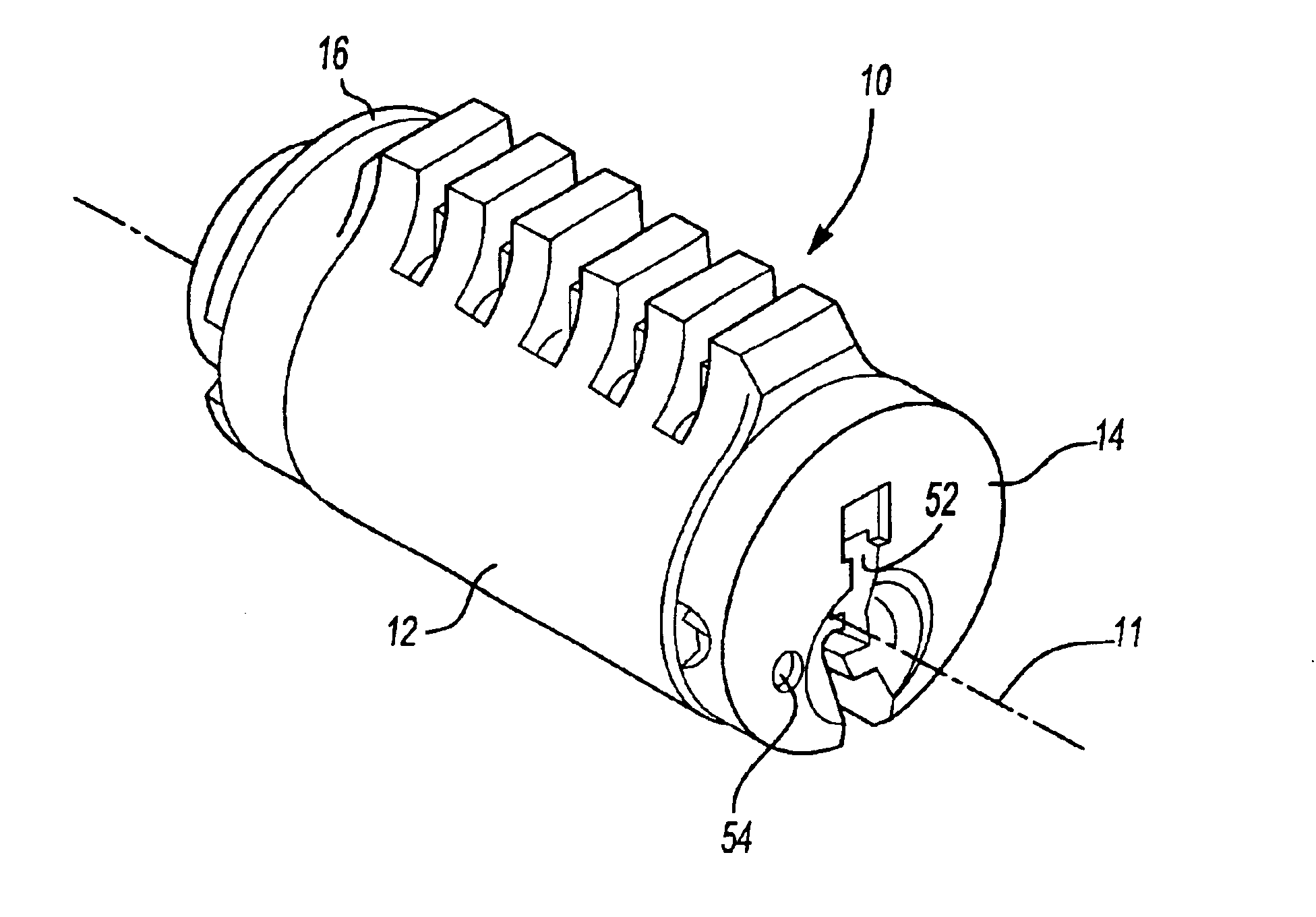 Re-keyable lock assembly