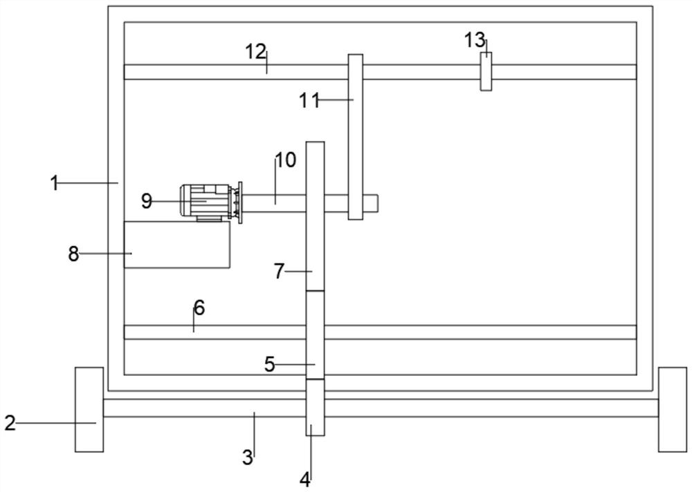 Wind energy automobile power device