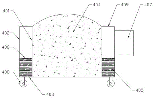 Gasification furnace built-in tar gasification circulating system