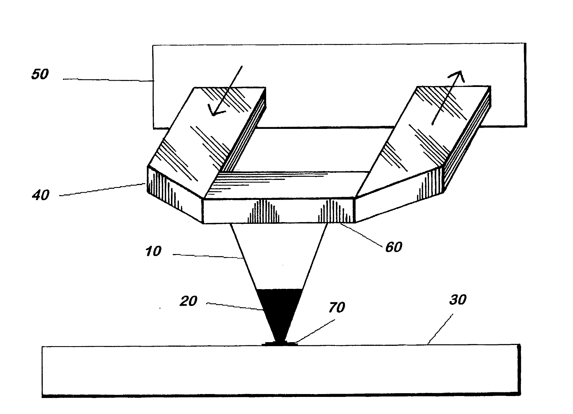 Thermal control of deposition in dip pen nanolithography