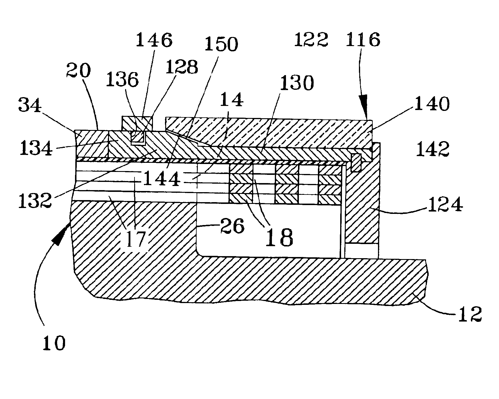 Retaining system for a rotor of a dynamoelectric machine