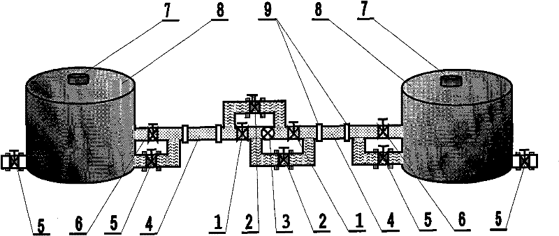 Prevention and collection method for oil and gas fire disasters