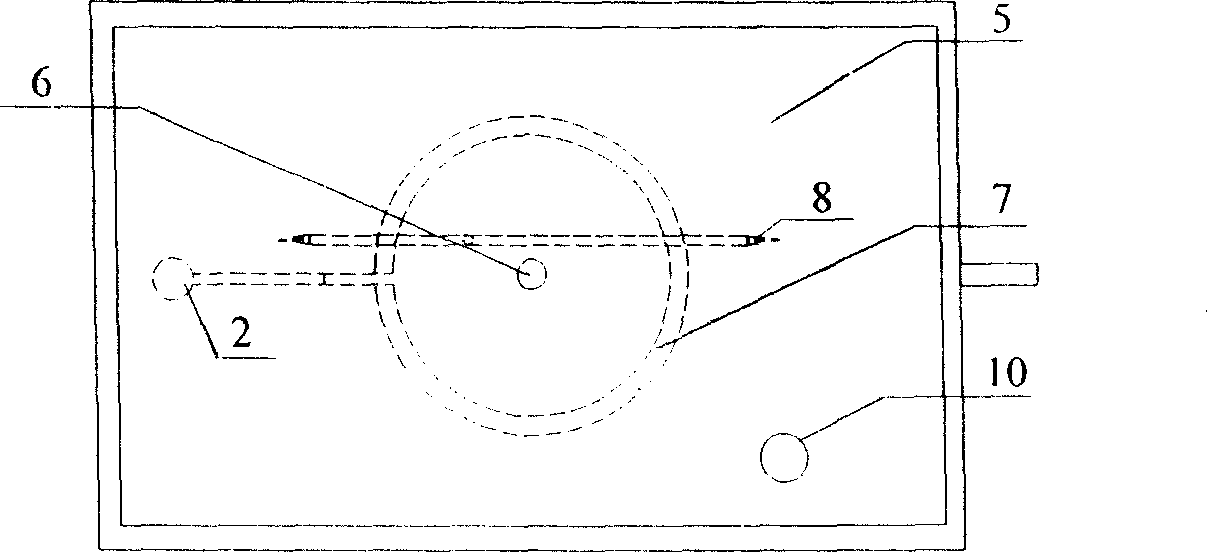 Method and device for producing firedamp