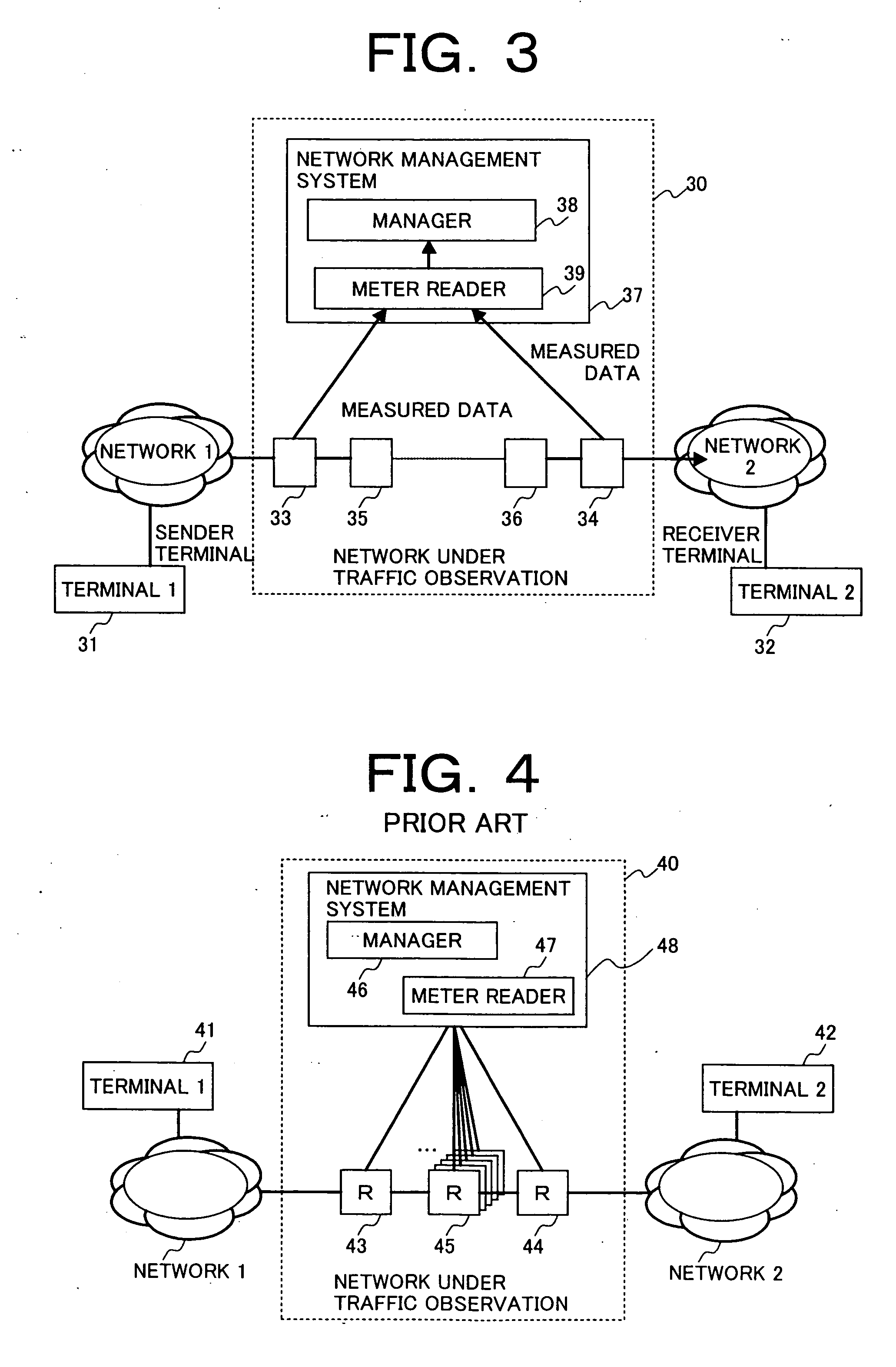 Method of monitoring quality of communication for each flow