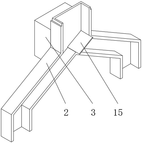 Waste cleaning device for injection molding machine and using method