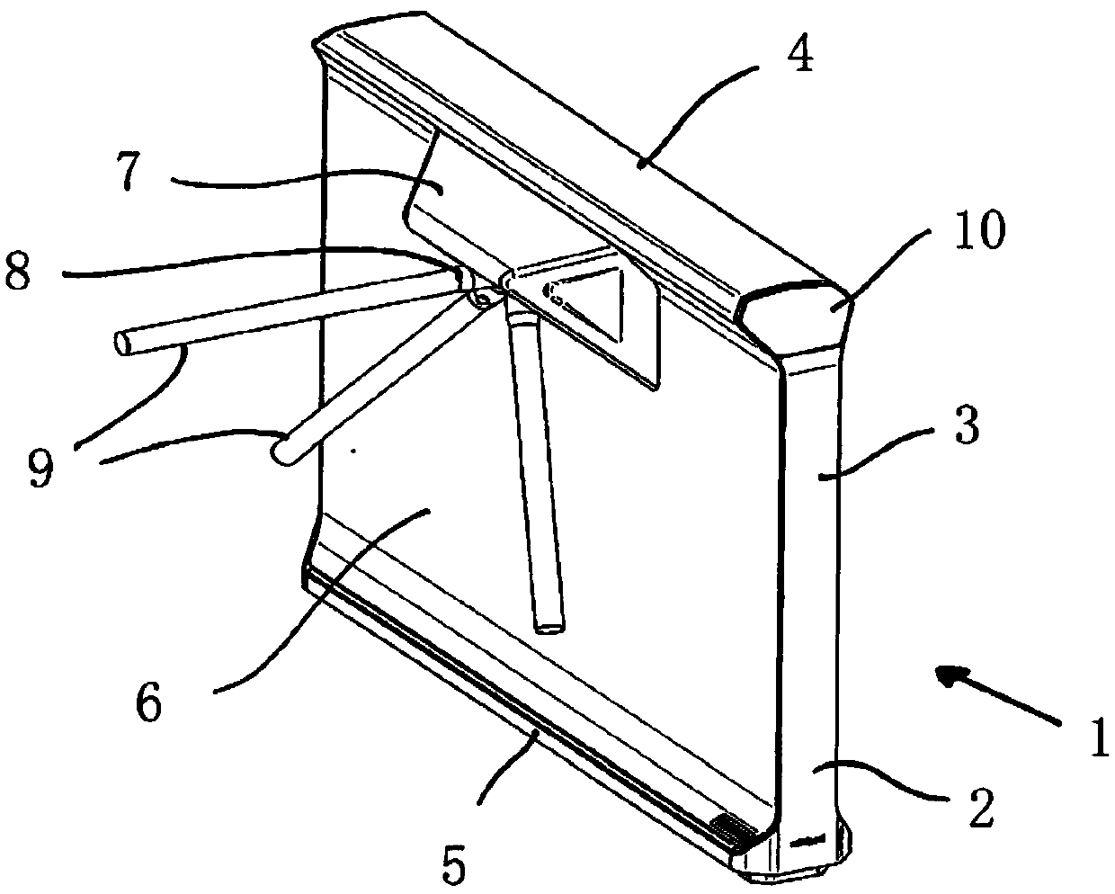 Passage Control Device for Persons