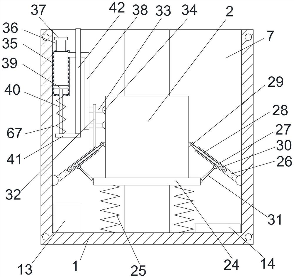 Transmission mechanism of oral irrigator