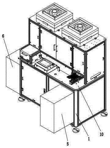 An optical lens automatic dust removal device