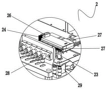 An optical lens automatic dust removal device