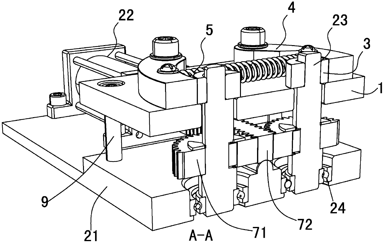 Tool for opening ring and base body assembly and assembly method