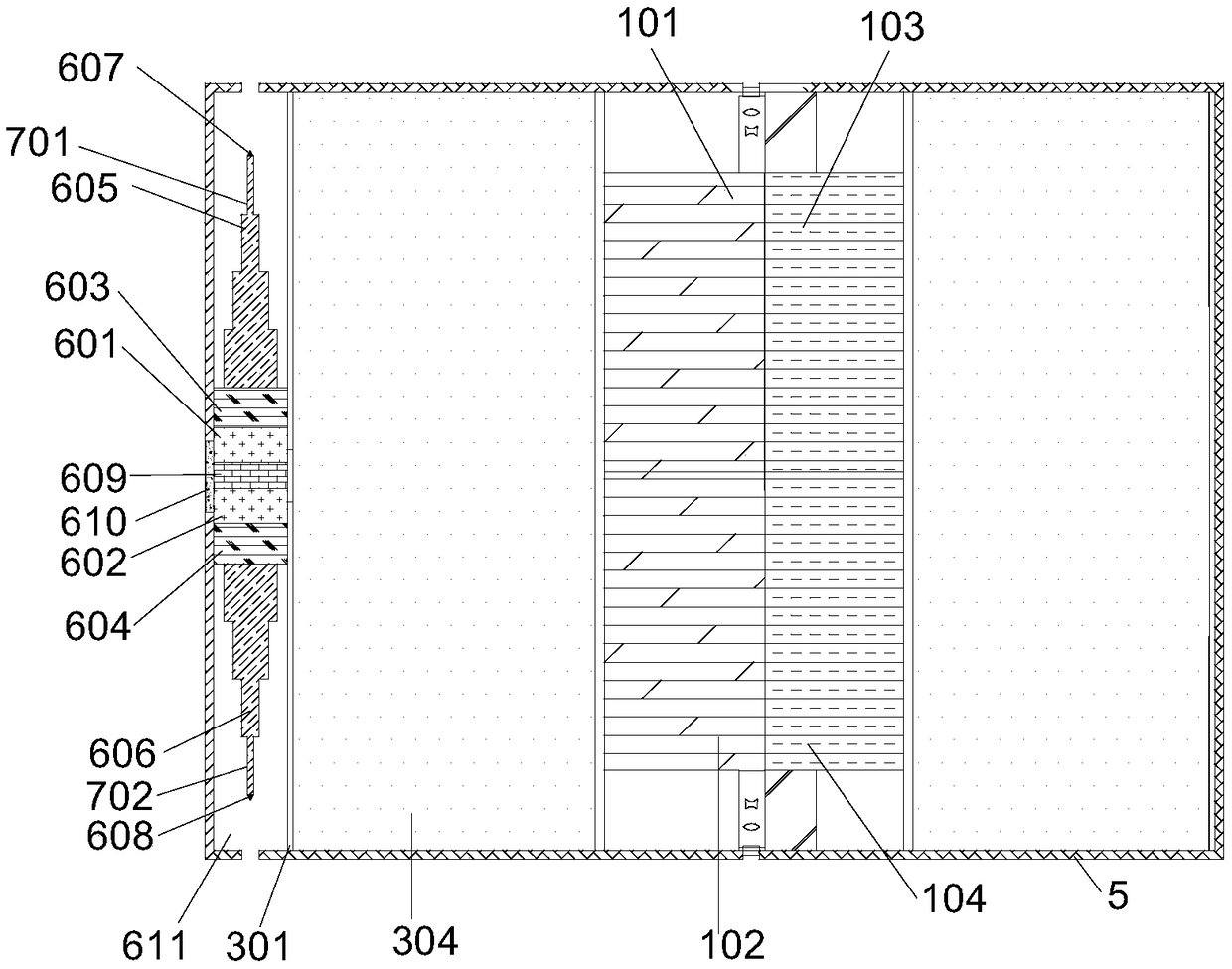 Deep chamber roof deformation monitoring method integrated with detection, ranging and imaging