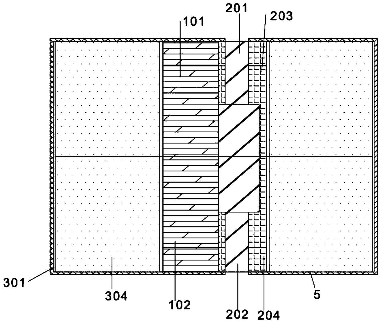 Deep chamber roof deformation monitoring method integrated with detection, ranging and imaging