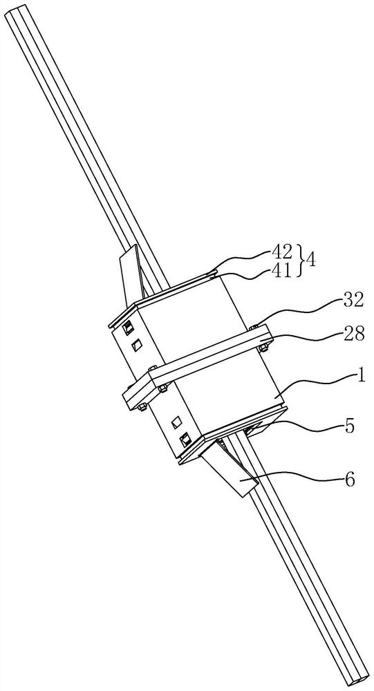 A pair of fiber optic docking adapters