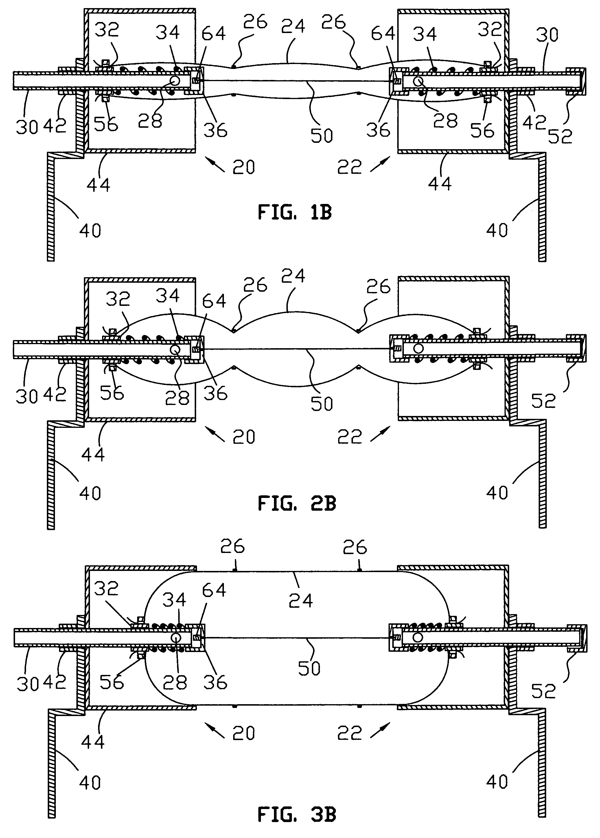 Tensioned inflatable cover module