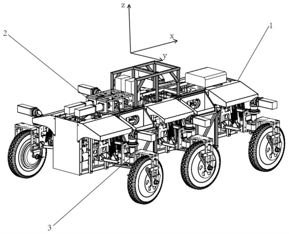 A wheel-leg hybrid hexapod robot