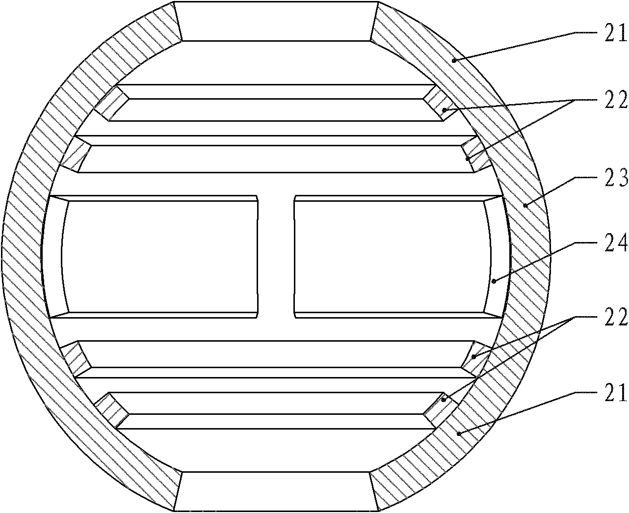 MDOF (multiple-degree-of-freedom) magnetic suspension motor