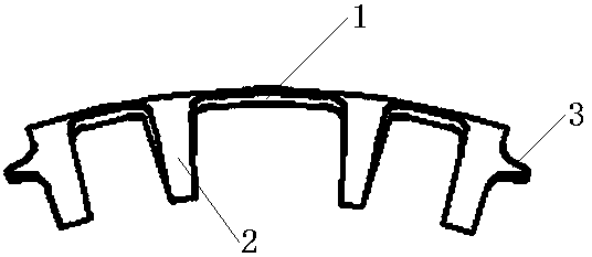 Memory alloy rib bone plate