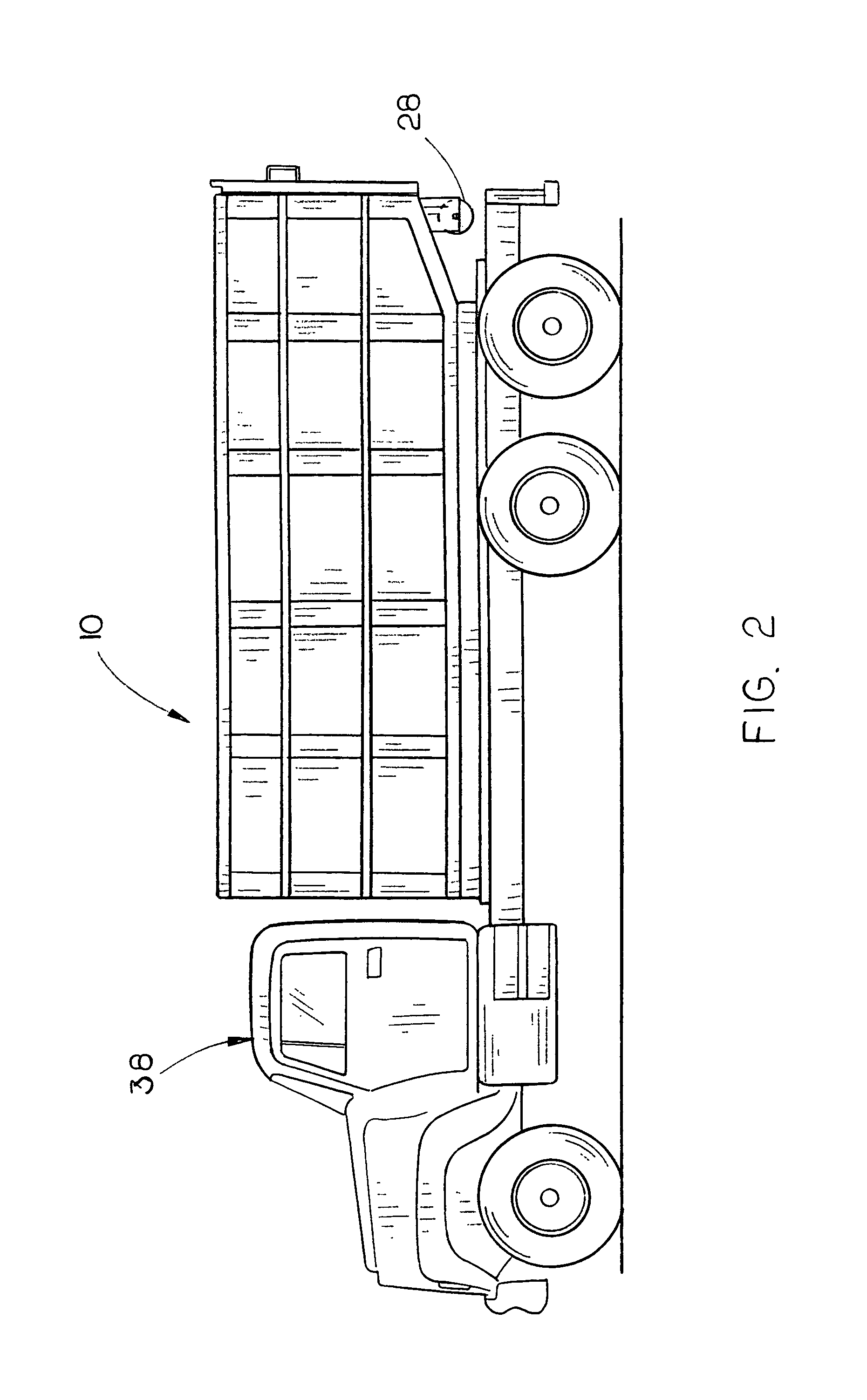 Roll-off tub style container