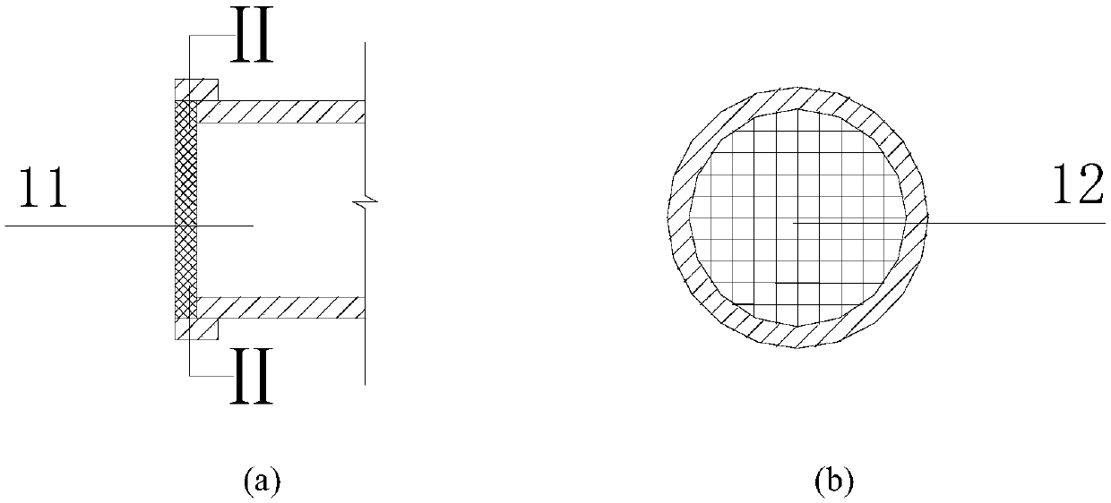 Waterproof method for precast concrete external wall hanging plate