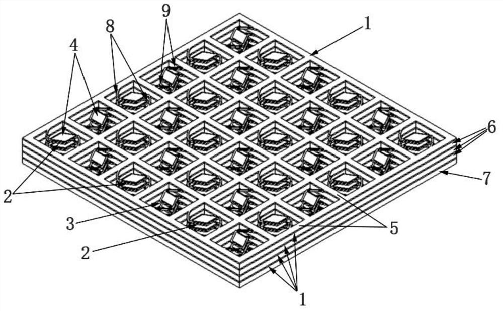 Automotive acoustic superstructure for low-frequency broadband vibration reduction