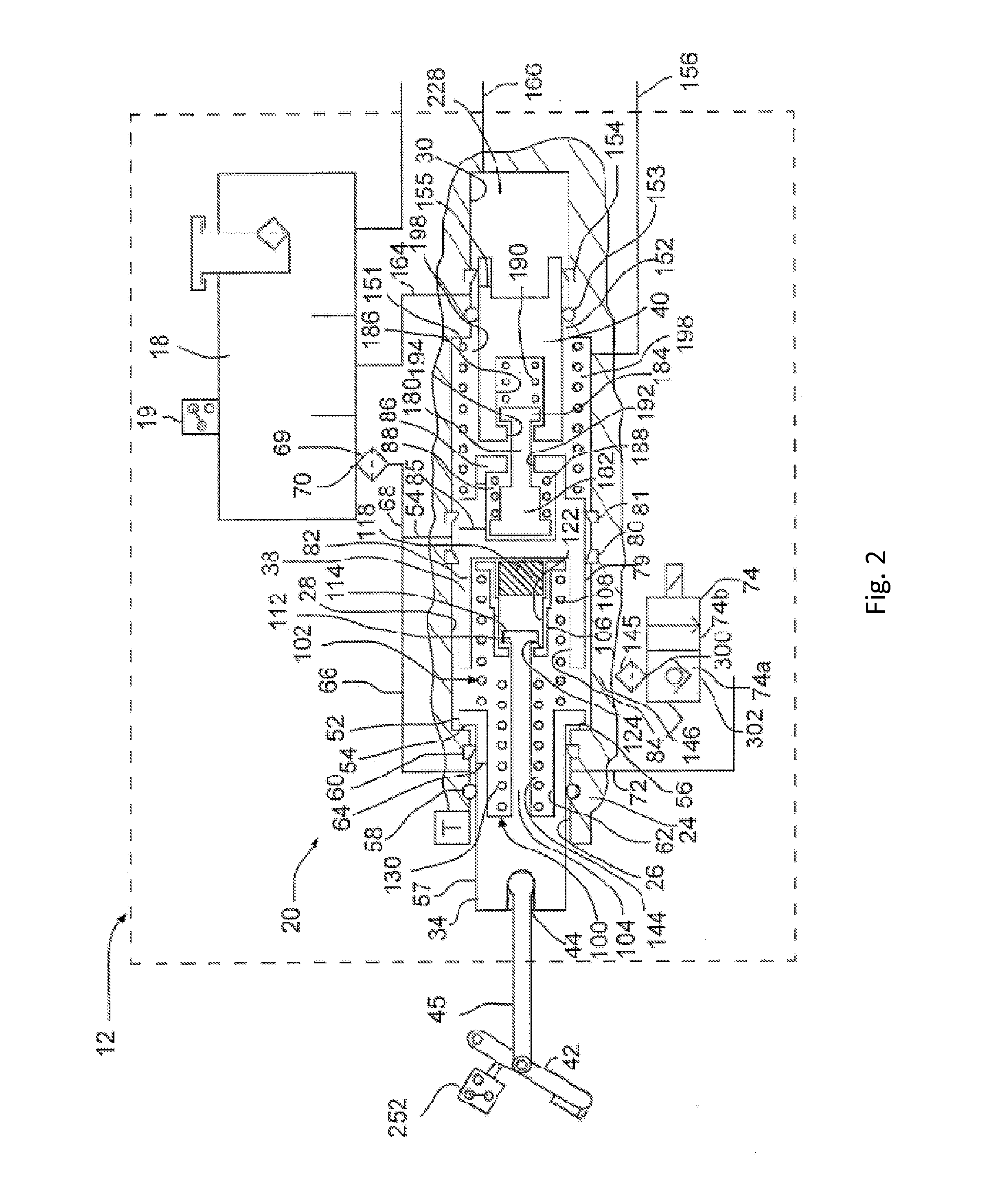 Vehicle brake system having plunger power source