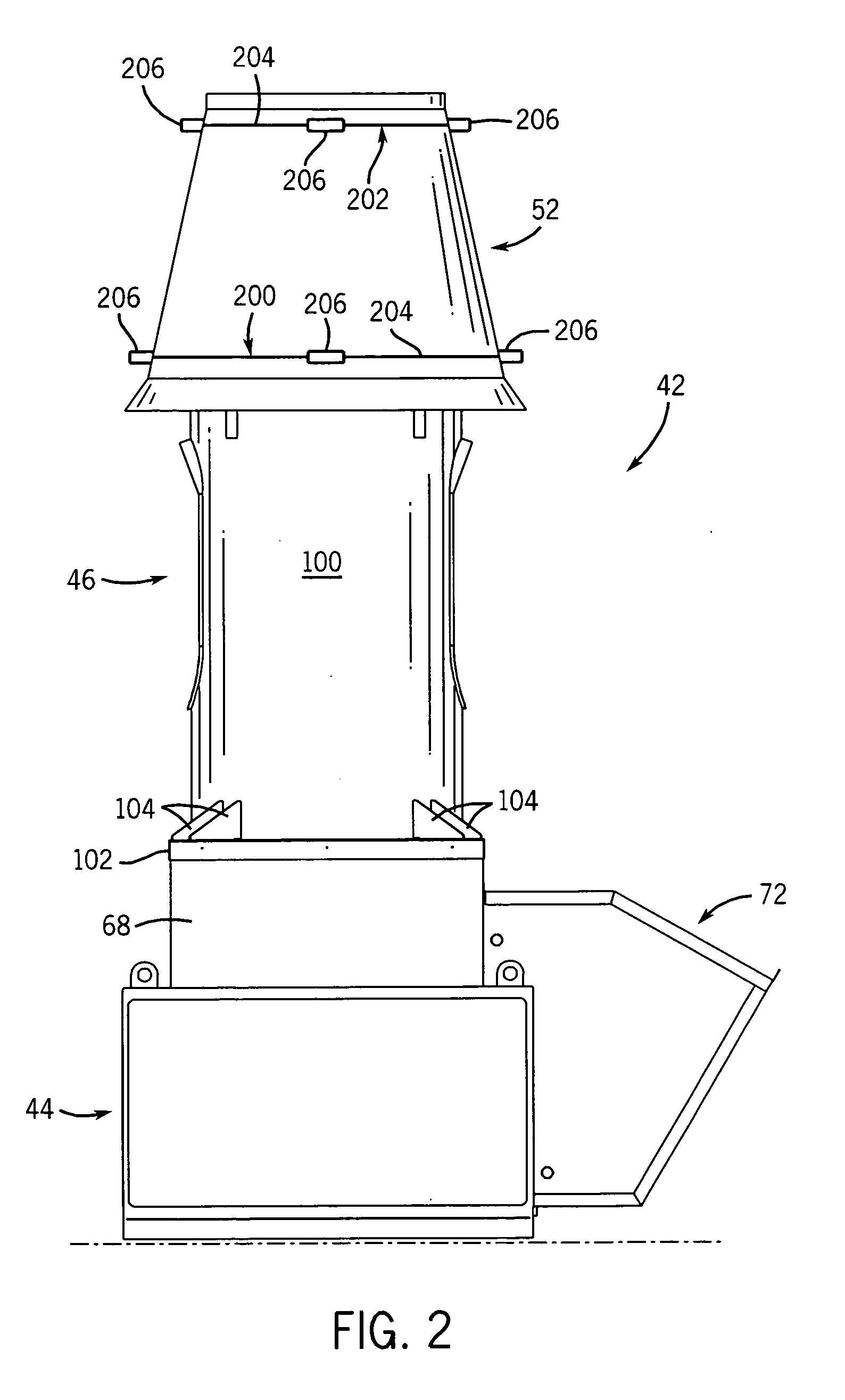 Induced flow fan with outlet flow measurement