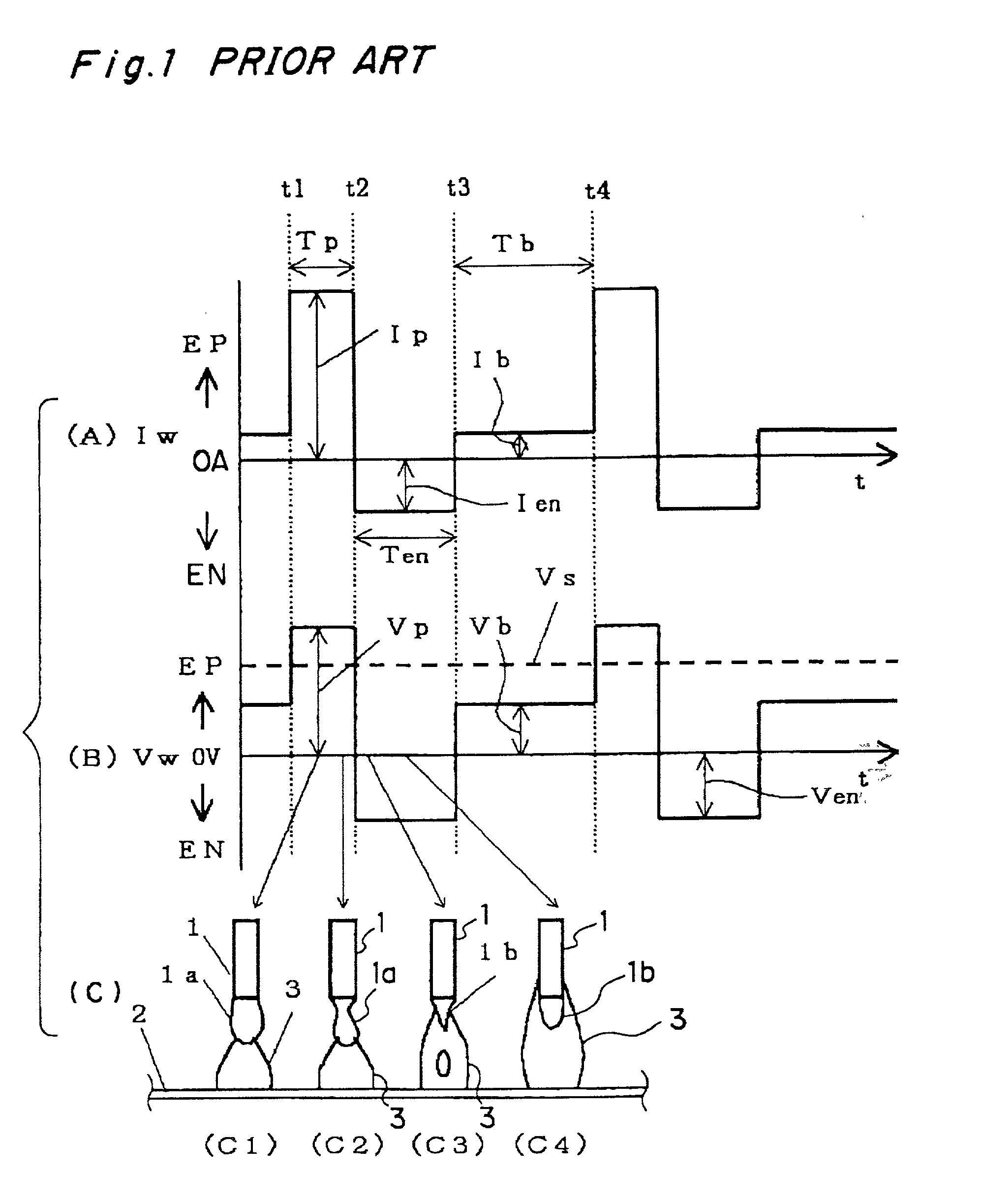 Method and apparatus for controlling AC pulse arc welding and welding power source apparatus