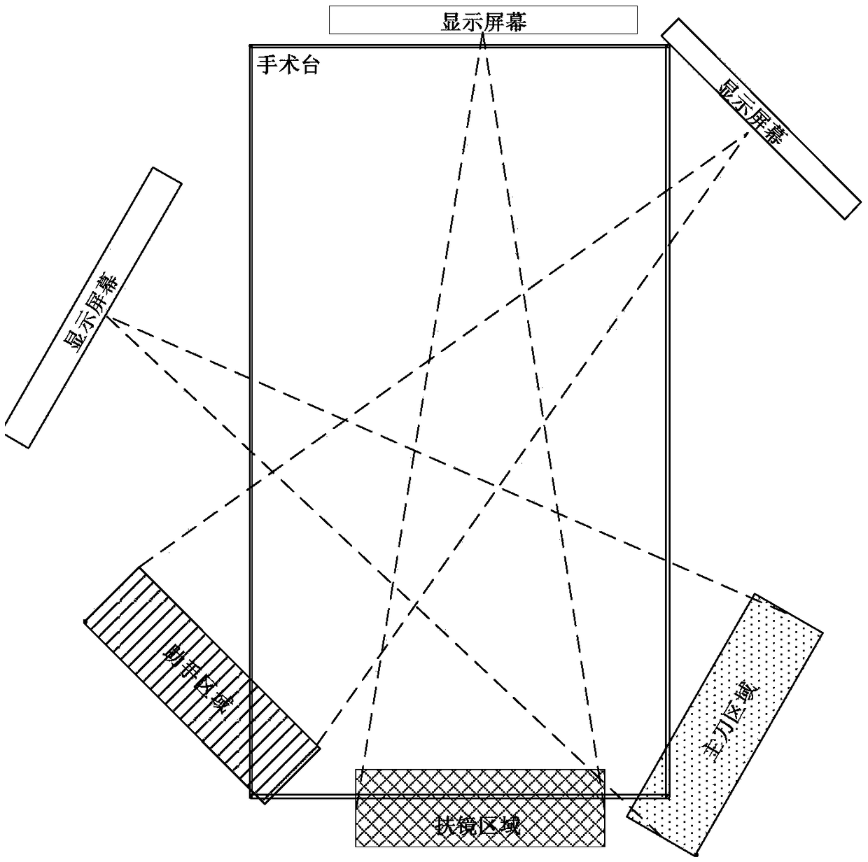 Endoscopic surgery glasses-free 3D image display system and method