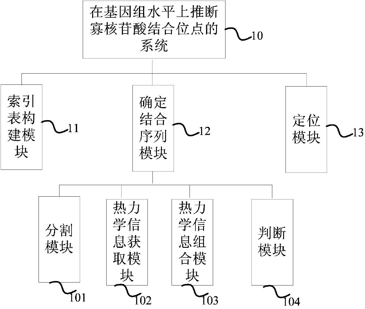 Method and system for deducing bonding site of oligonucleotide on genome