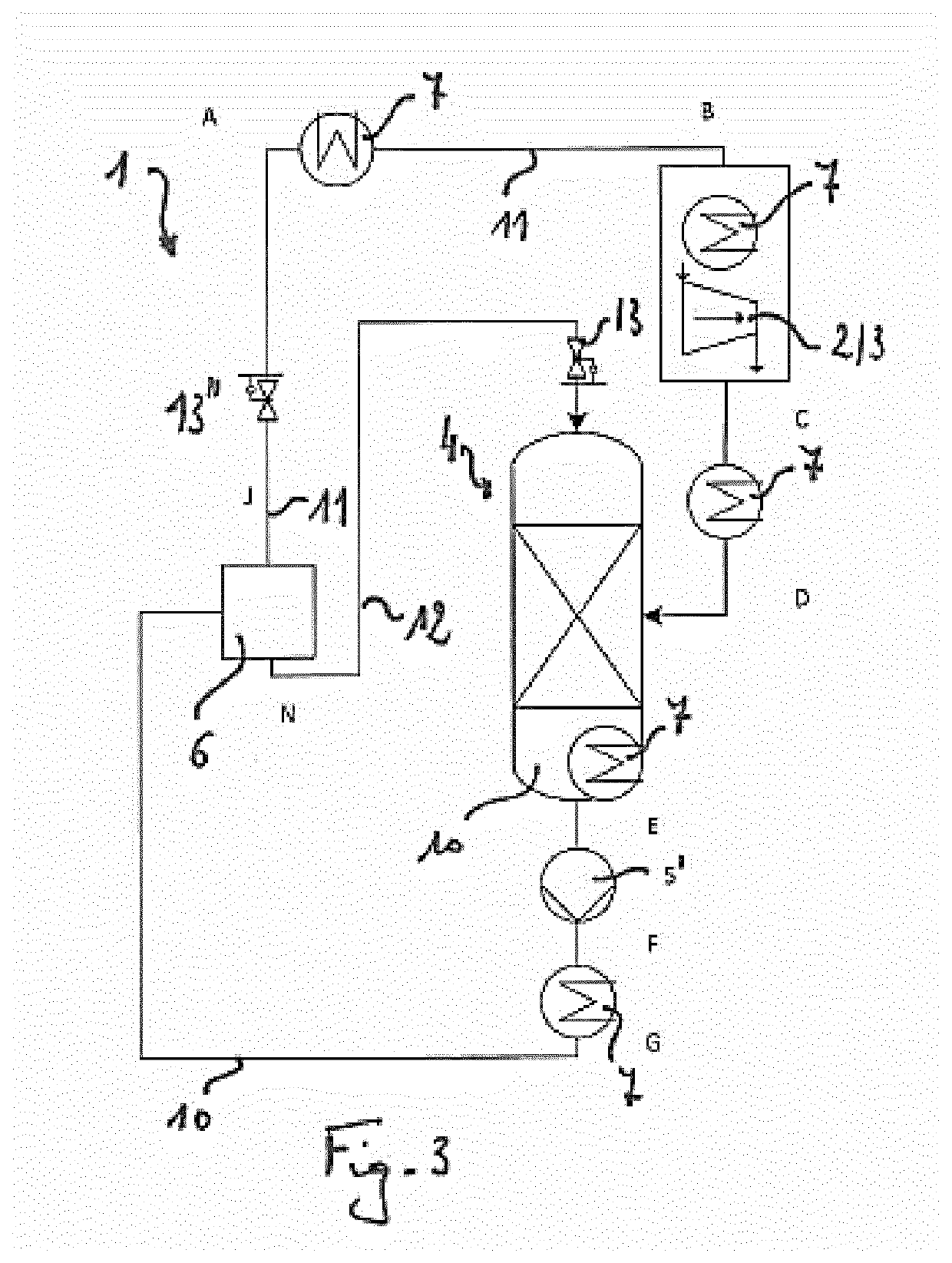 Closed-cycle absorption system and method for cooling and generating power