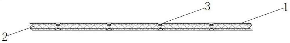 Heat preservation canvas and processing technology thereof