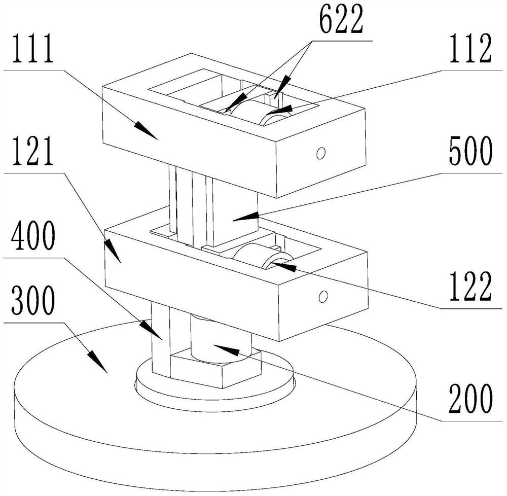 Rock mass shear test system for high energy accelerator ct scan