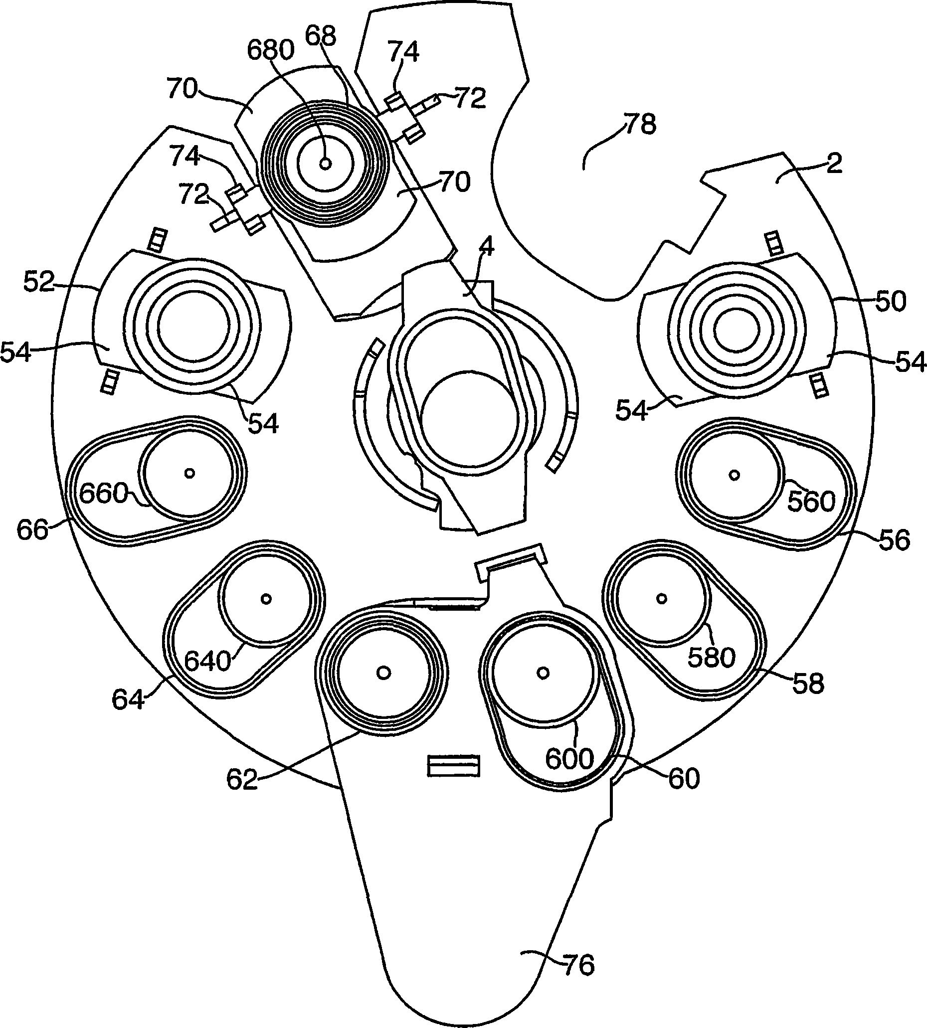 Apparatus for processing a fluid sample