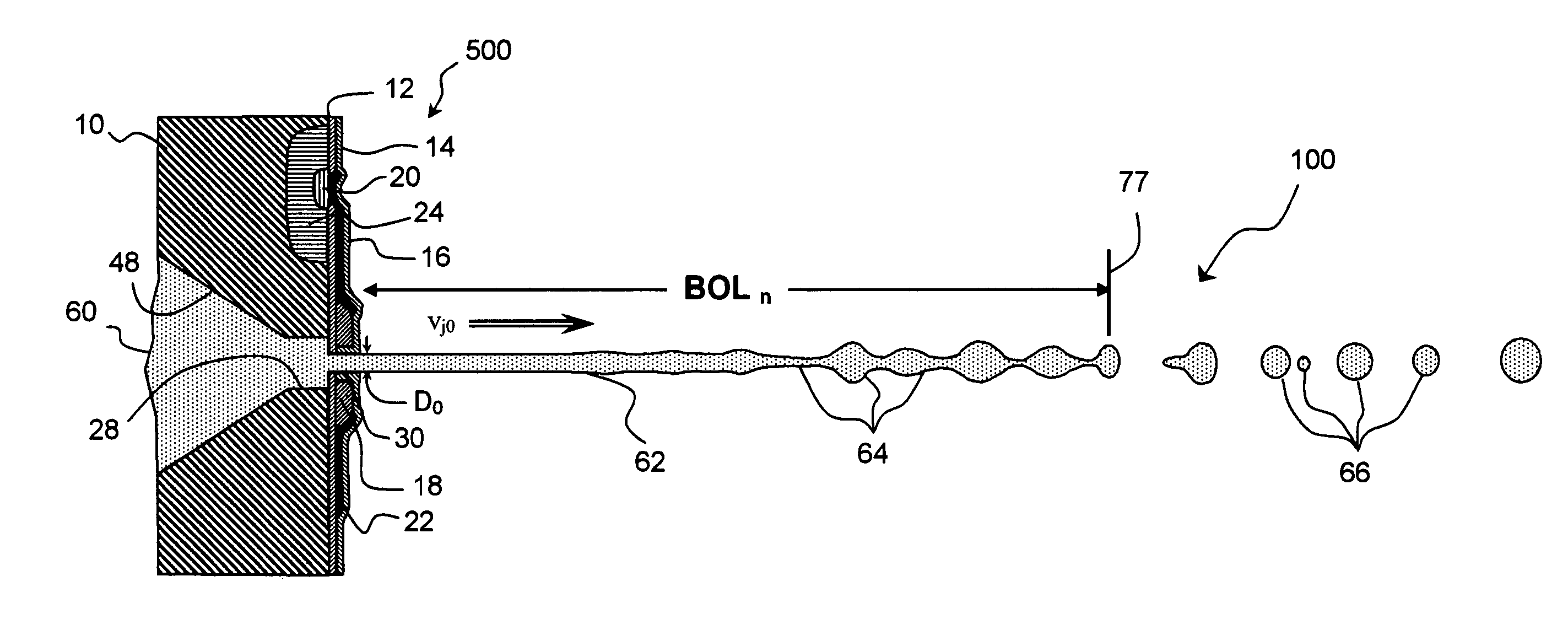 High speed, high quality liquid pattern deposition apparatus