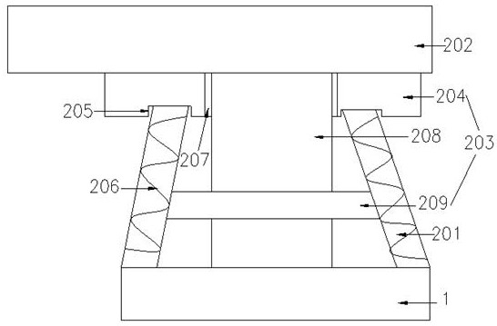 A special movable mechanism for a drilling machine