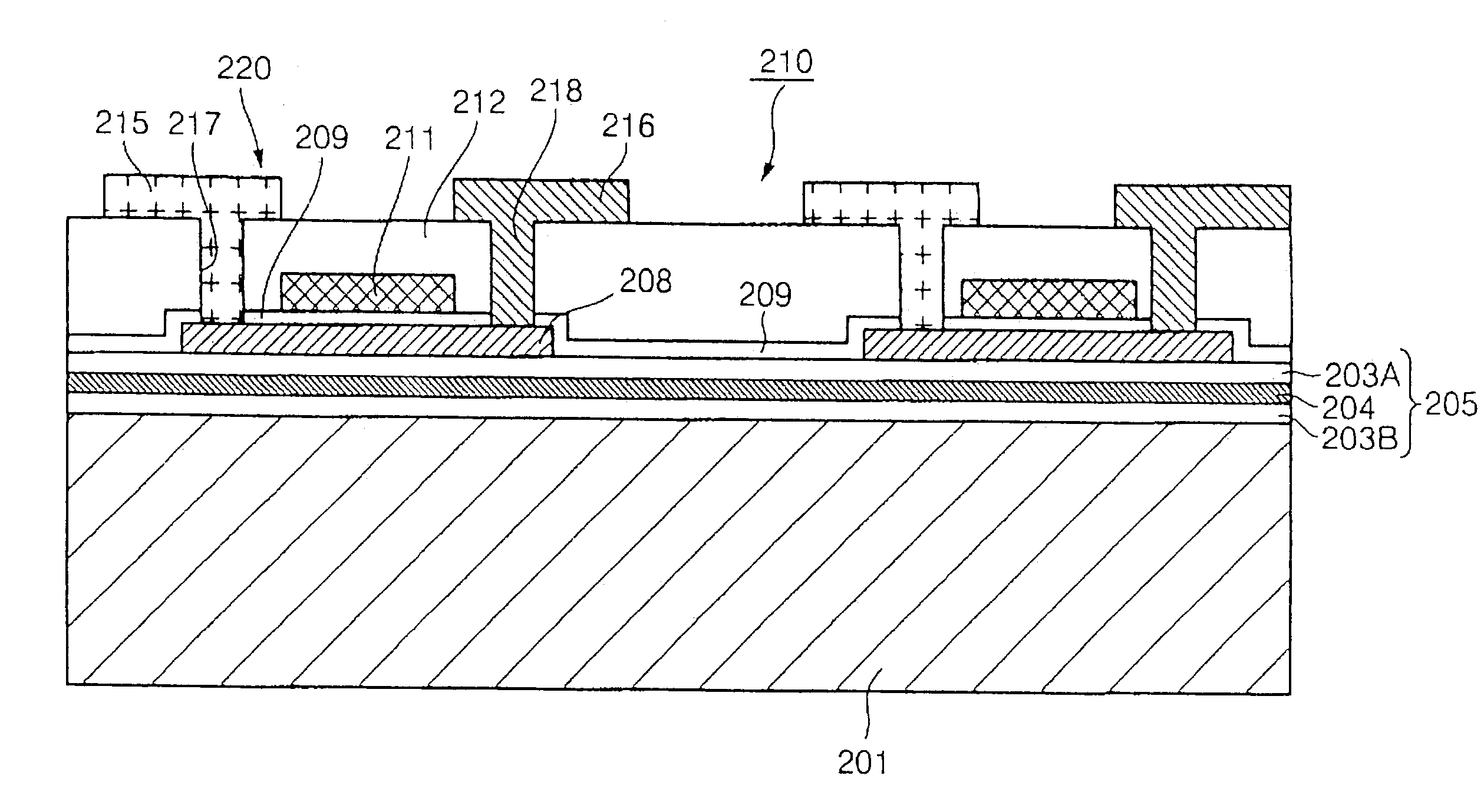 SOI substrate, element substrate, semiconductor device, electro-optical apparatus, electronic equipment, method of manufacturing the SOI substrate, method of manufacturing the element substrate, and method of manufacturing the electro-optical apparatus