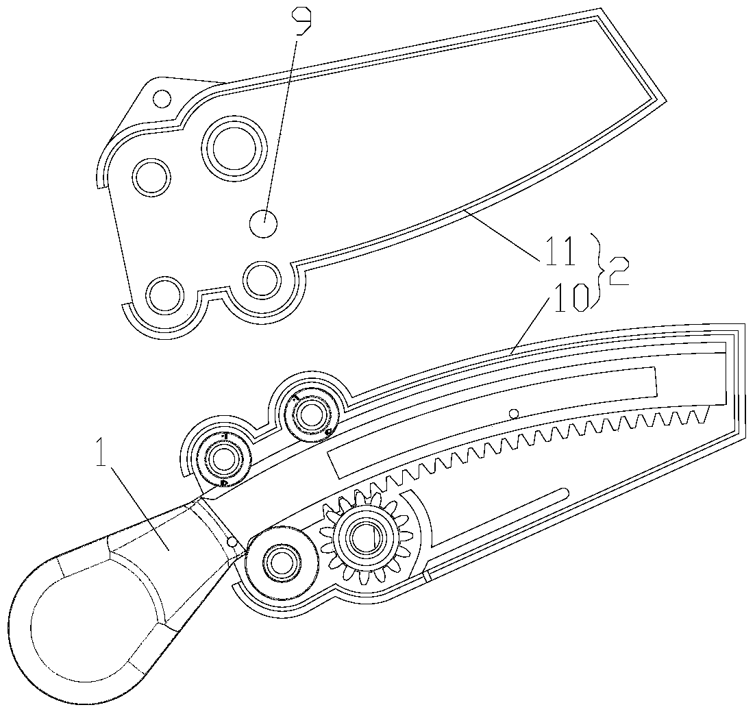 Wind deflector drive mechanism and air conditioner wall-mounted unit