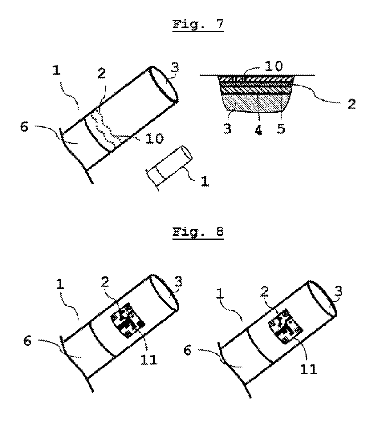 Tobacco product with fluorescent or phosphorescent substances