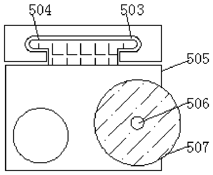 Volume reduction device for recycling and processing waste pop cans and using method