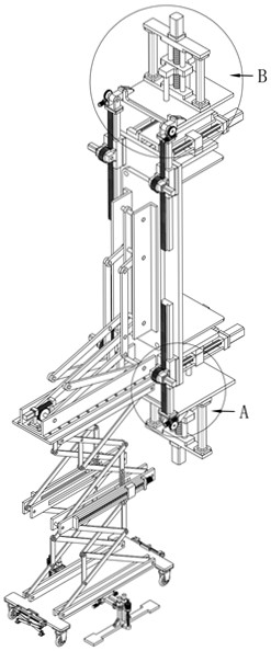 Adjusting equipment for assembling high-low voltage control cabinet