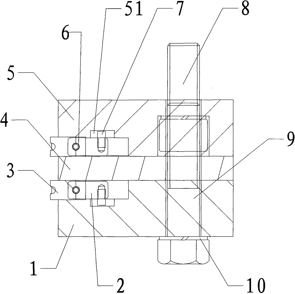 A kind of internal sealing structure of hp medium speed coal mill