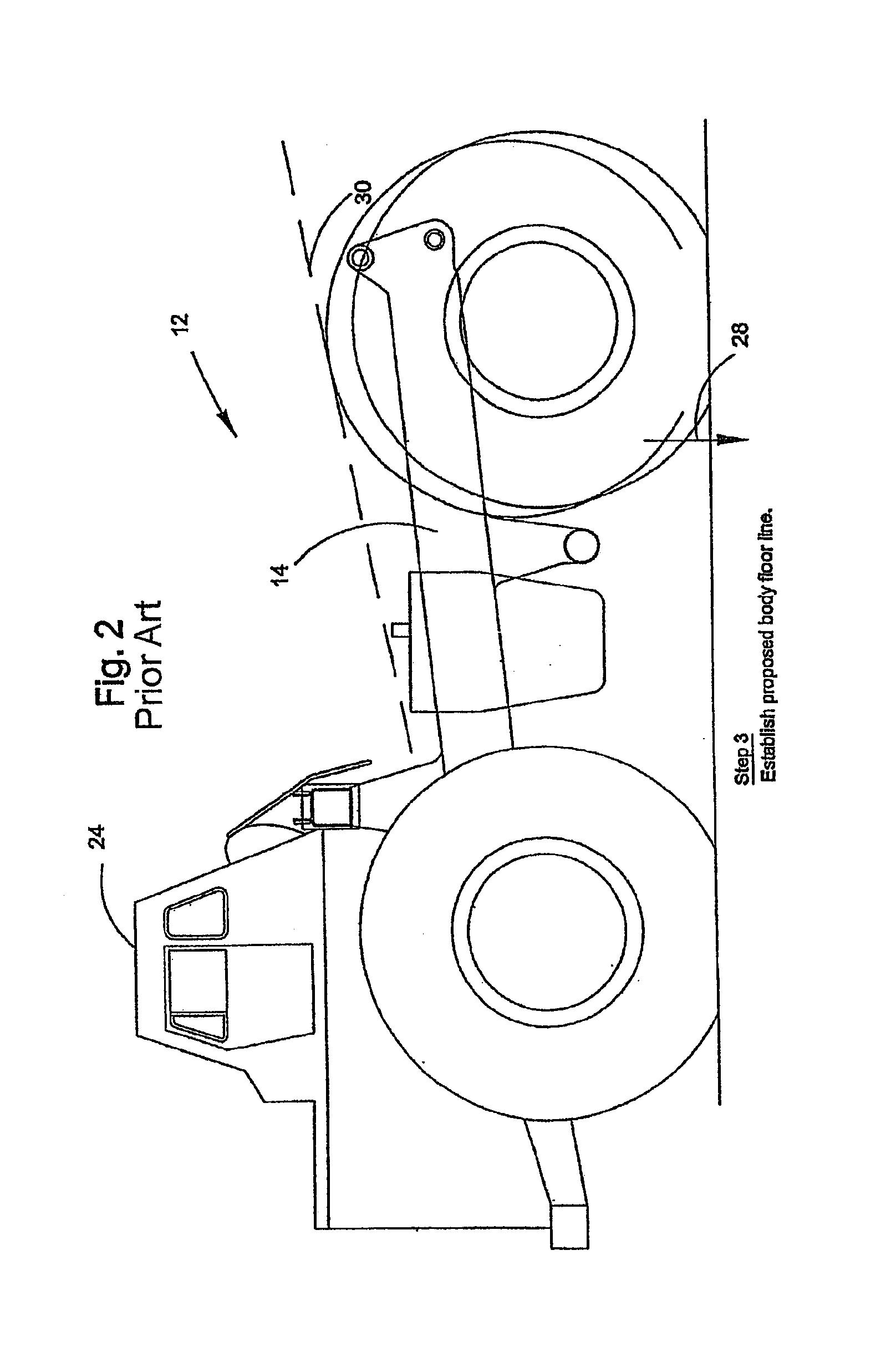 Process for three-dimensional modeling and design of off-highway dump bodies